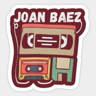 Joan baez Sticker